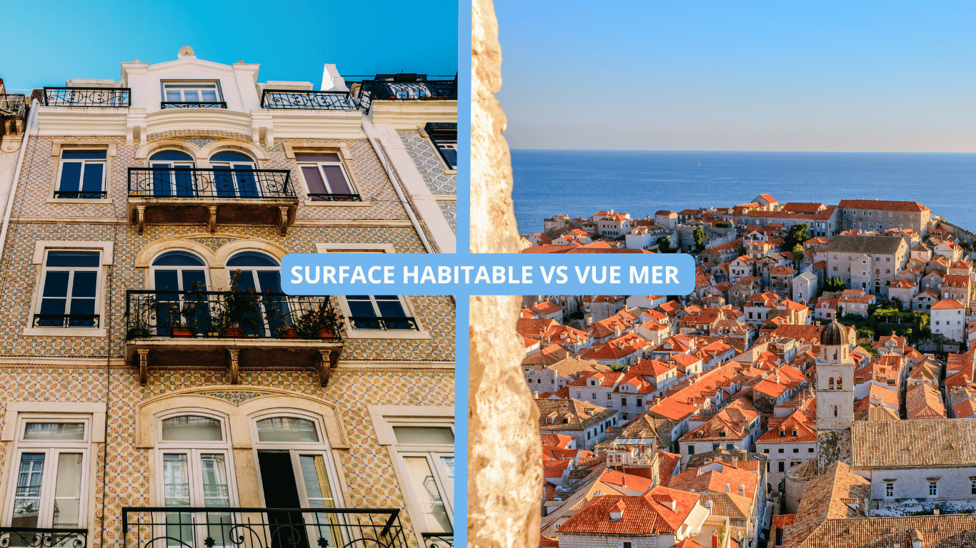 Immobilier vue mer